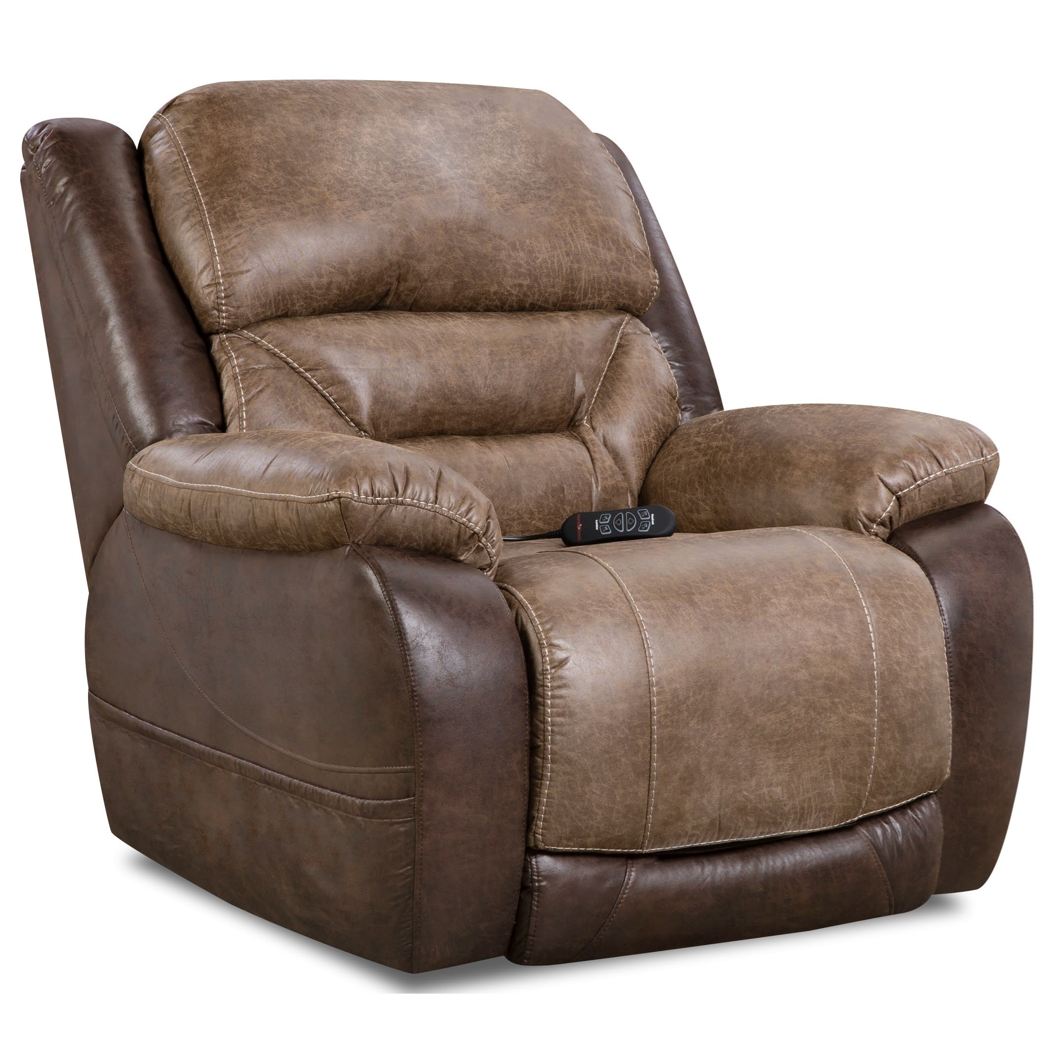 HomeStretch 168 Collection Power Wall Saver Three Way Recliner
